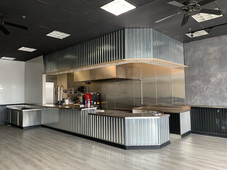 Perforated Paneling for local business